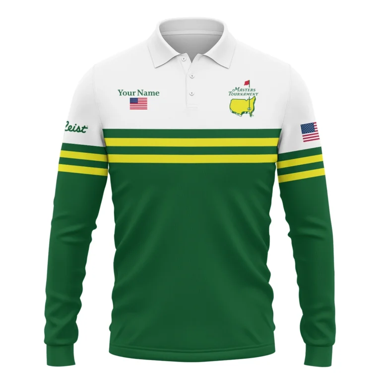 Masters Tournament Exclusive Logo Long Polo Shirt QTMT081025AA1TL-LPL