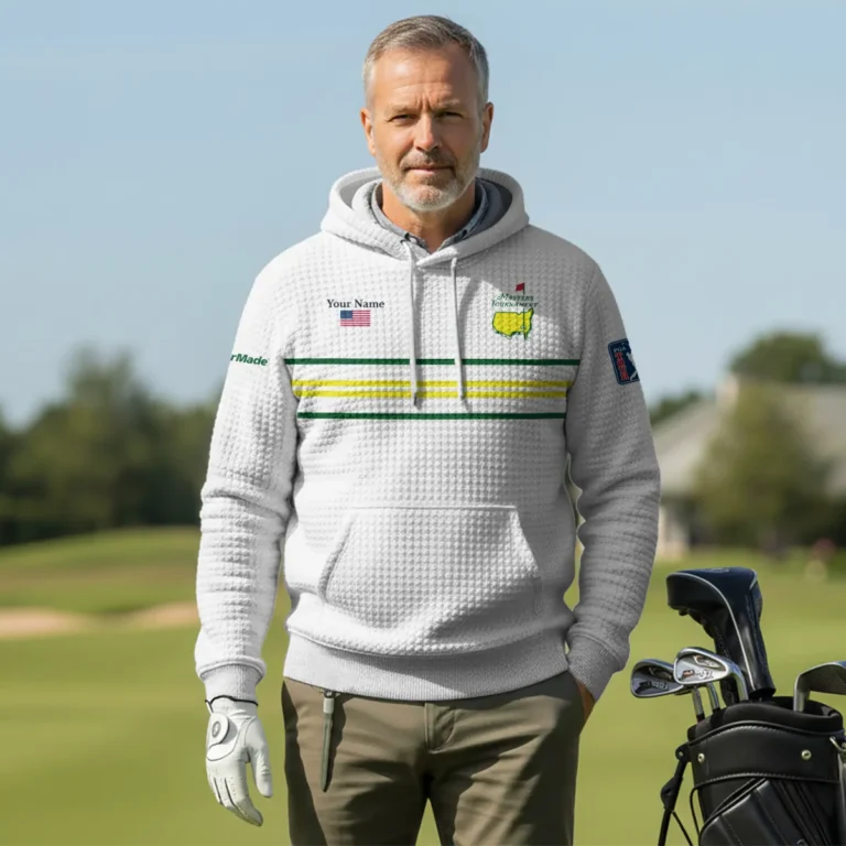TaylorMade Masters Tournament Hoodie Quilted Waffle All Over Prints QTMT161225A1TM-HQW