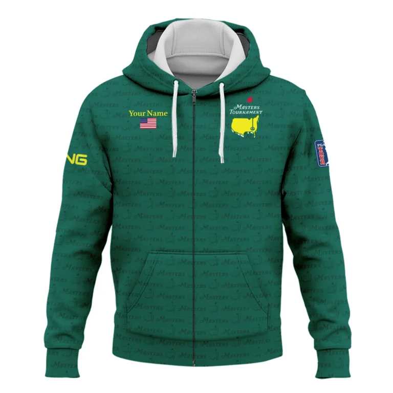 Ping Masters Tournament Exclusive Logo Zipper Hoodie QTMT081025AA2PI-ZHD