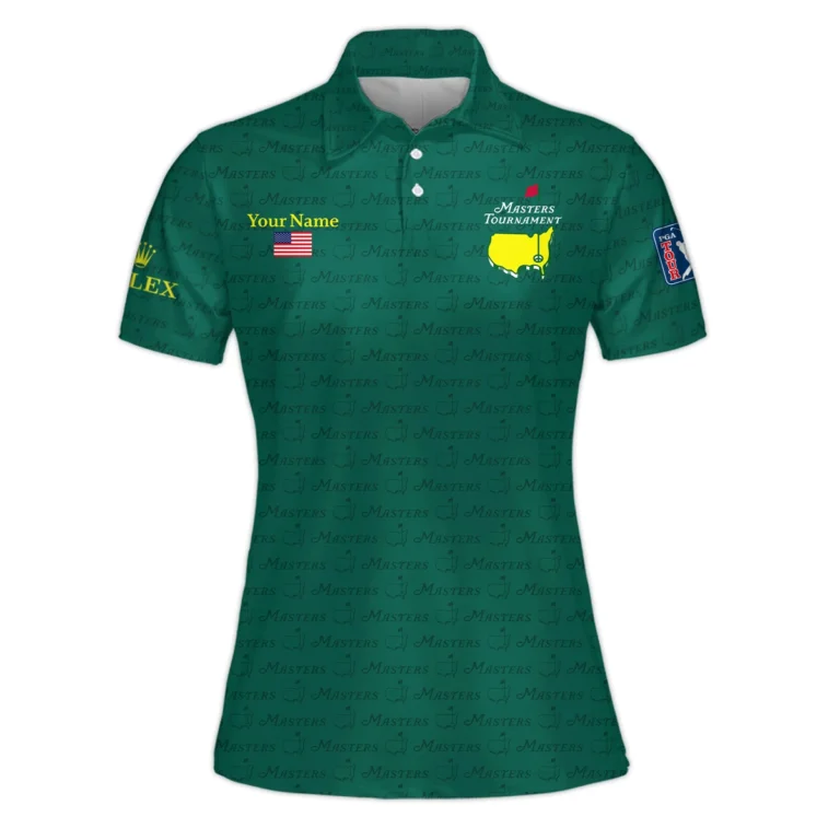Rolex Masters Tournament Exclusive Logo Women Polo Shirt QTMT081025AA2ROX-PLW