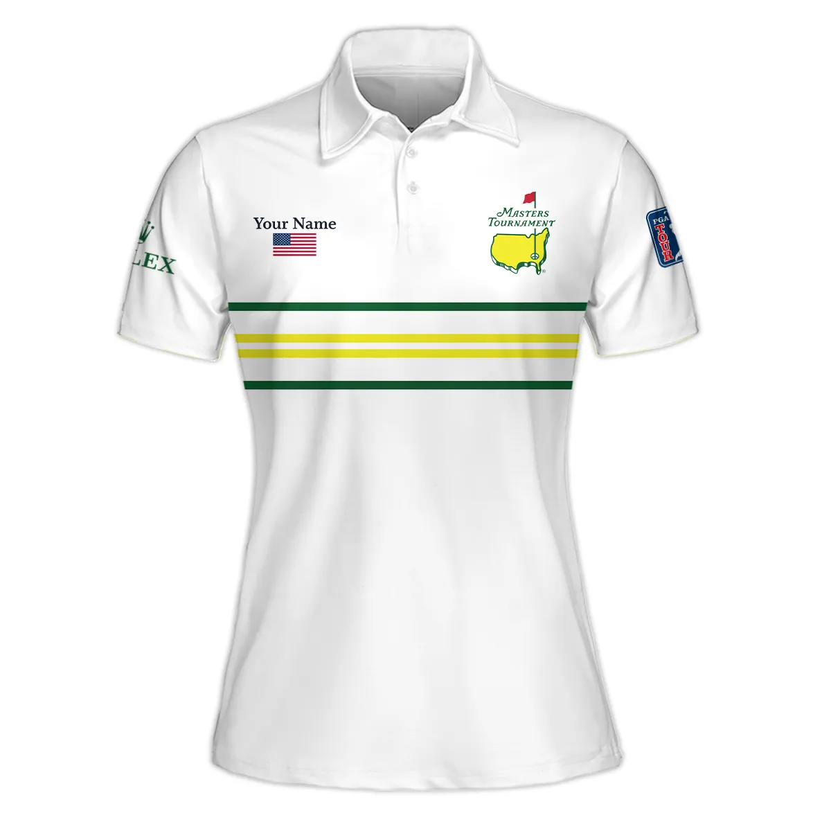 Rolex Masters Tournament Women Polo Shirt All Over Prints QTMT161225A1ROX-PLW - Image 2