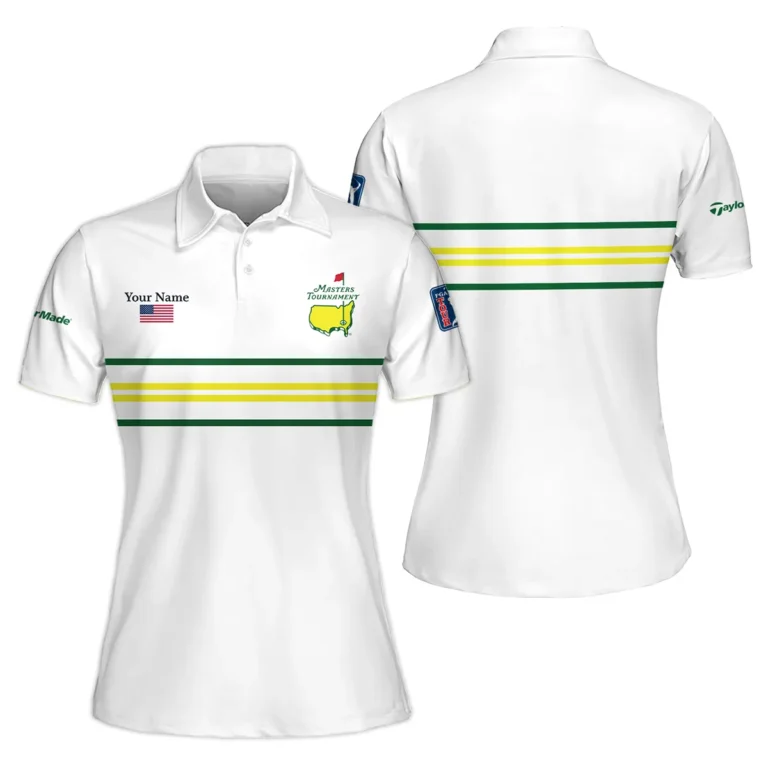 TaylorMade Masters Tournament Women Polo Shirt All Over Prints QTMT161225A1TM-PLW