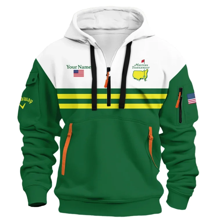 Callaway Masters Tournament Exclusive Logo Hoodie Half Zipper QTMT081025AA1CLW-HDF
