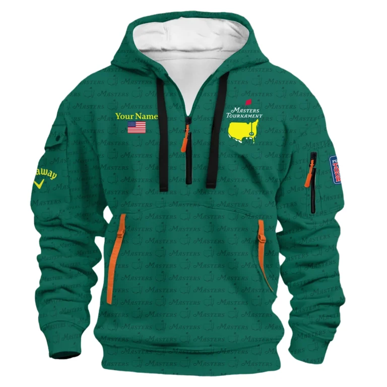 Callaway Masters Tournament Exclusive Logo Hoodie Half Zipper QTMT081025AA2CLW-HDF