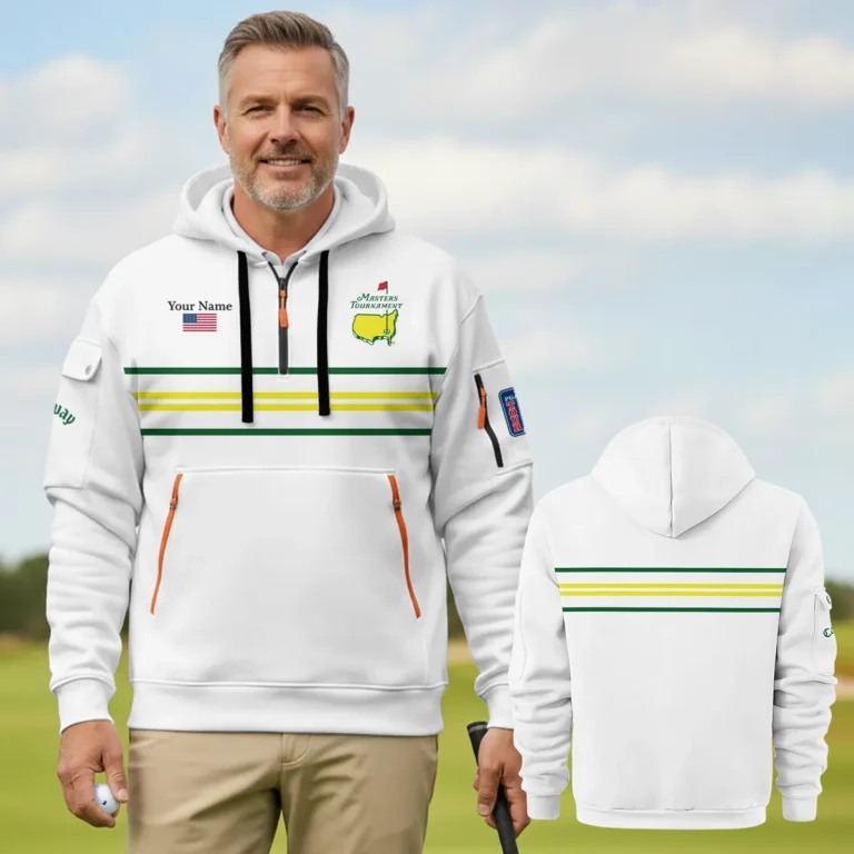 Callaway Masters Tournament Hoodie Half Zipper All Over Prints QTMT161225A1CLW-HDF