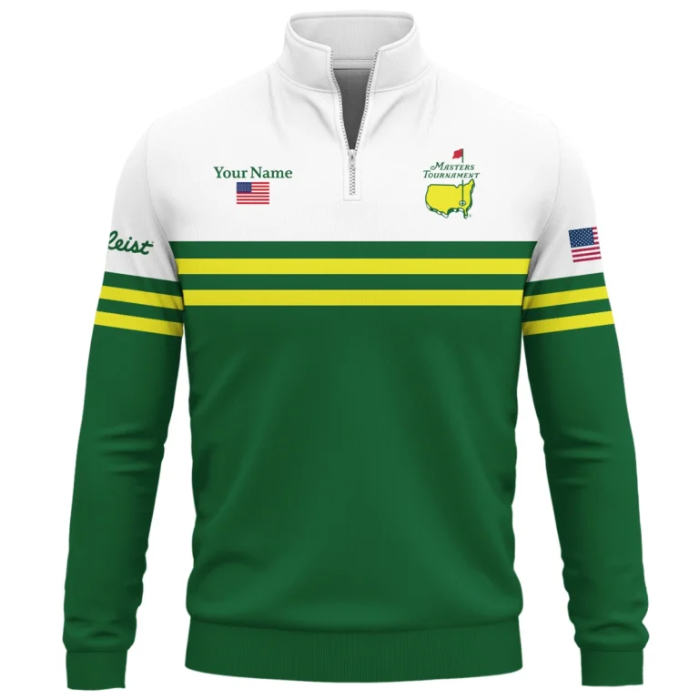 Masters Tournament Exclusive Logo Quarter Zip Sweatshirt QTMT081025AA1TL-QTZ