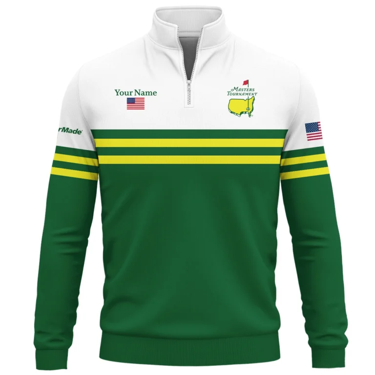 TaylorMade Masters Tournament Exclusive Logo Quarter Zip Sweatshirt QTMT081025AA1TM-QTZ