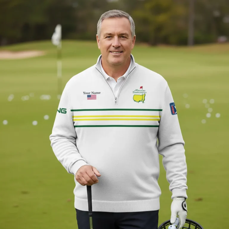 Ping Masters Tournament Quarter Zip Sweatshirt All Over Prints QTMT161225A1PI-QTZ