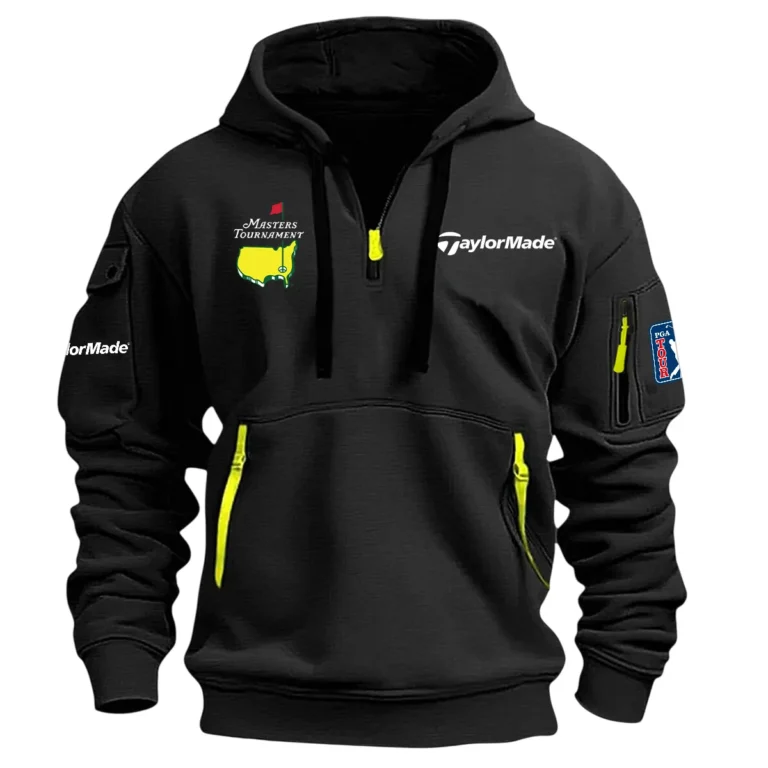 TaylorMade Masters Tournament Exclusive Logo Hoodie Half Zipper QTMT120825HDF1TM