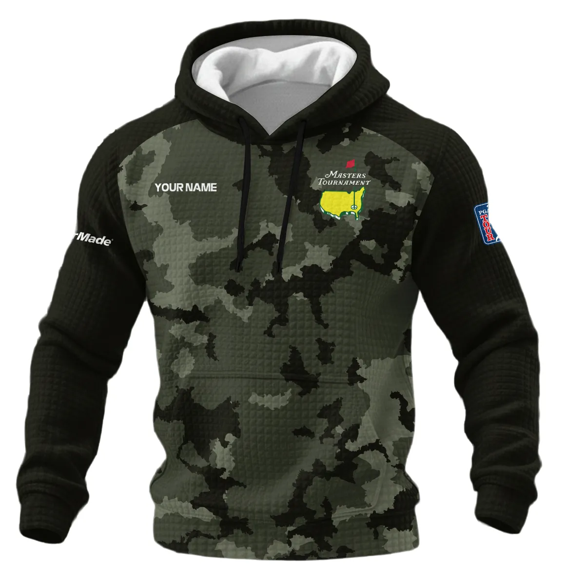 TaylorMade Masters Tournament Hoodie Quilted Waffle All Over Prints QTMT090226A1TM-HQW