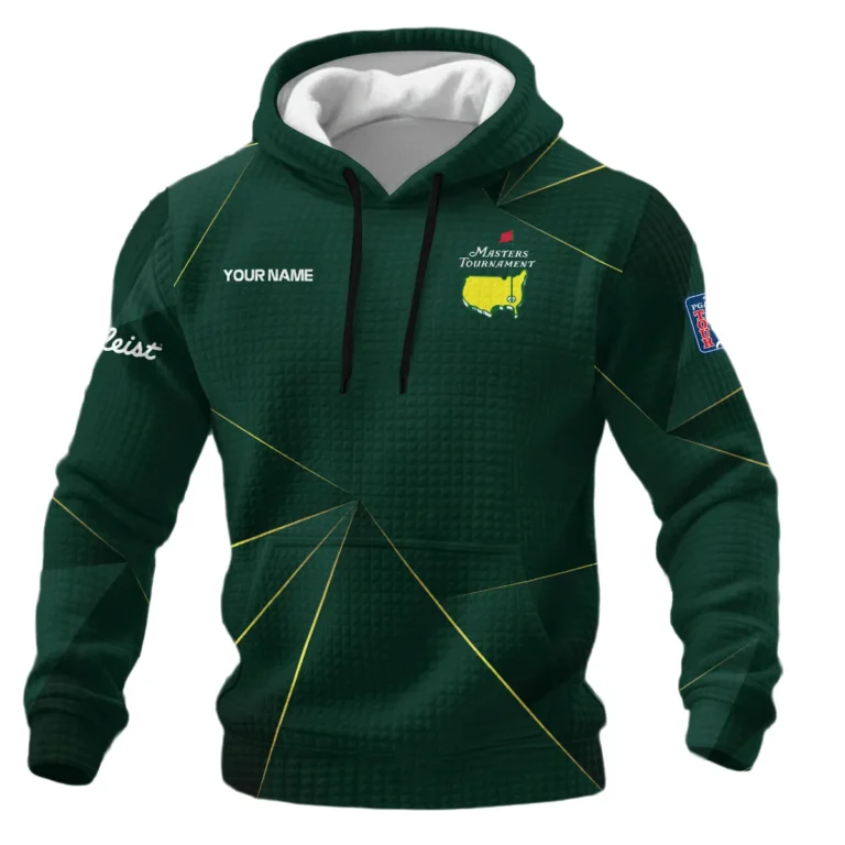 Masters Tournament Titleist Hoodie Quilted Waffle All Over Prints QTMT240225A2TL-HQW