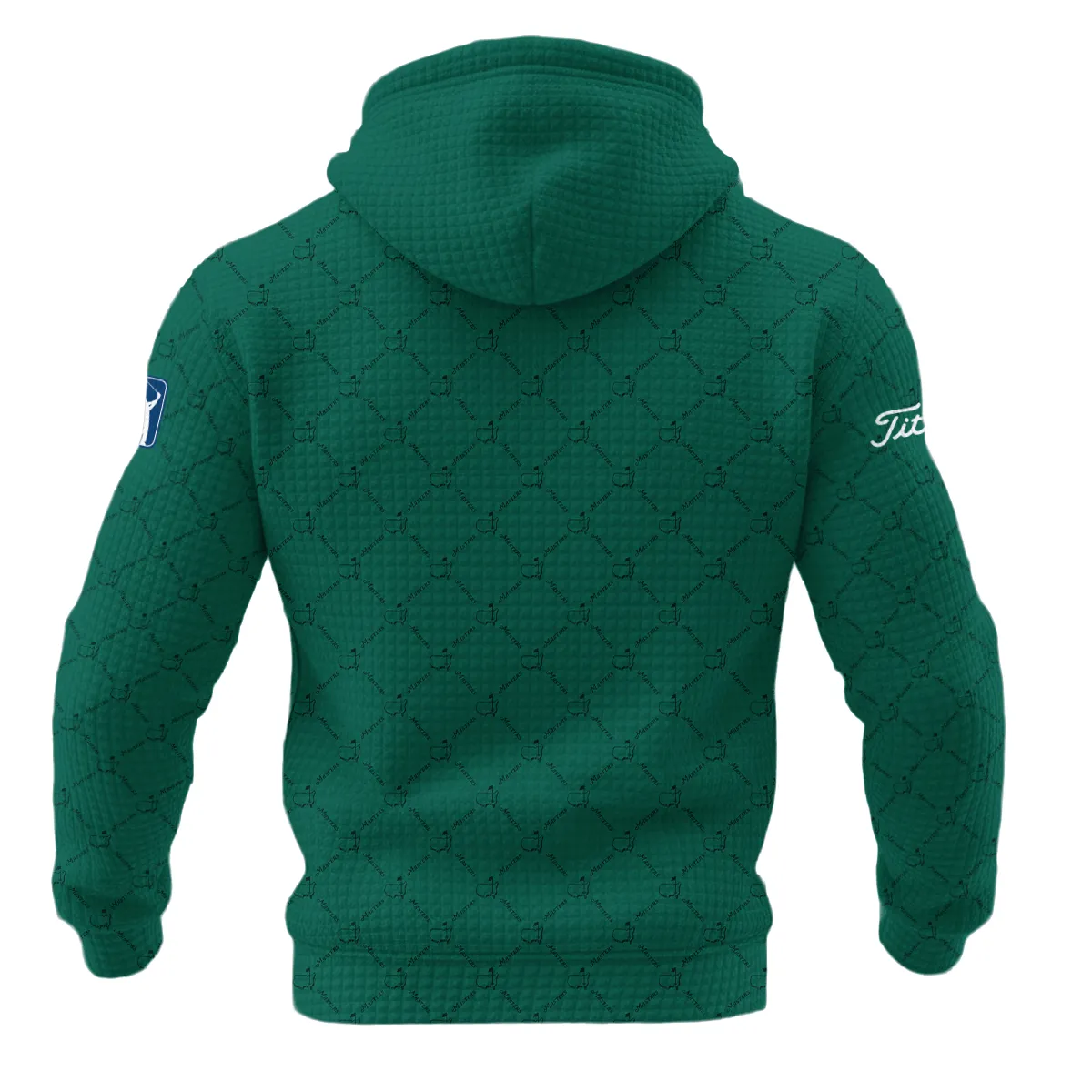 Masters Tournament Titleist Hoodie Quilted Waffle All Over Prints QTMT060225A1TL-HQW - Image 2