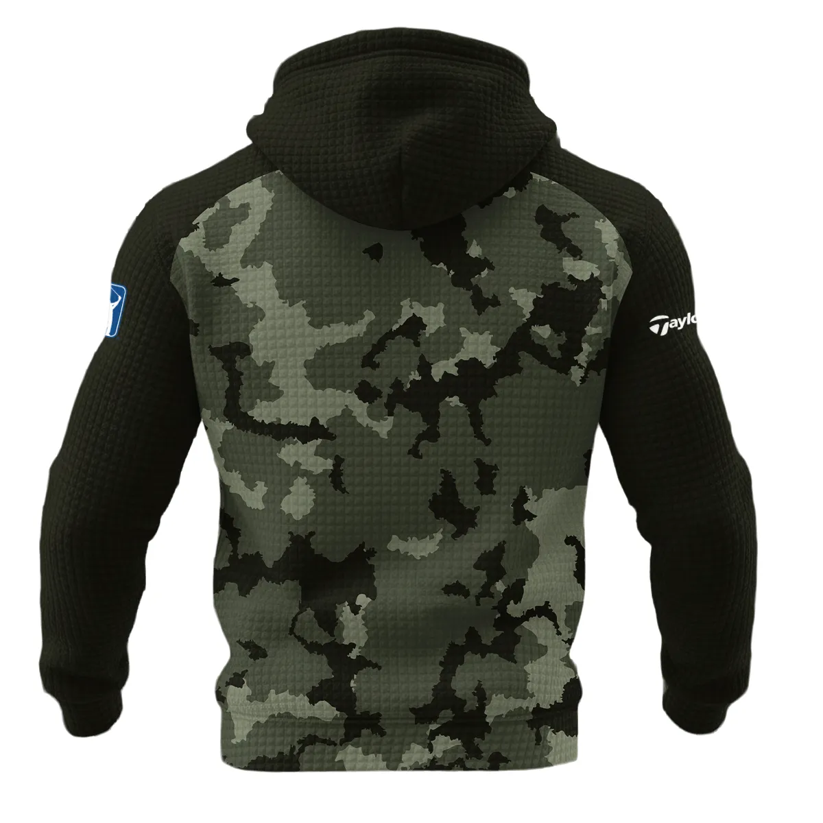 TaylorMade Masters Tournament Hoodie Quilted Waffle All Over Prints QTMT090226A1TM-HQW - Image 2