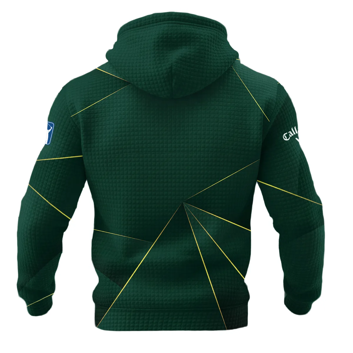 Callaway Masters Tournament Hoodie Quilted Waffle All Over Prints QTMT240225A2CLW-HQW - Image 2