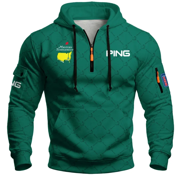 Ping Masters Tournament Zip Neck Hoodie All Over Prints QTMT060225A1PI-ZLU
