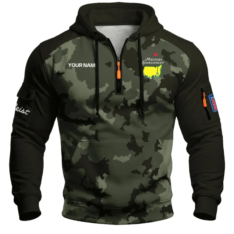 Masters Tournament Titleist Zip Neck Hoodie All Over Prints QTMT090226A1TL-ZLU