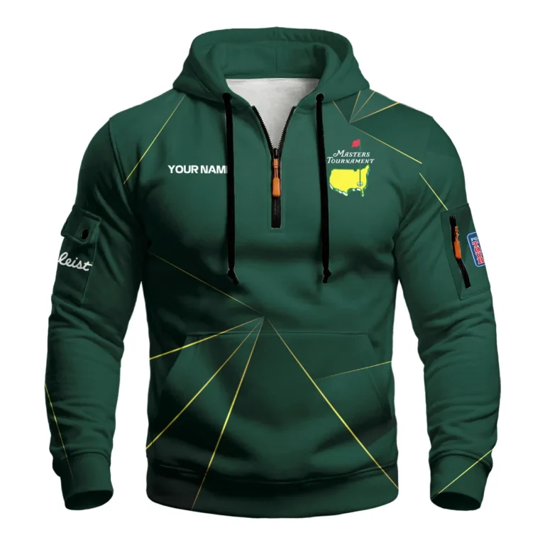 Masters Tournament Titleist Zip Neck Hoodie All Over Prints QTMT240225A2TL-ZLU