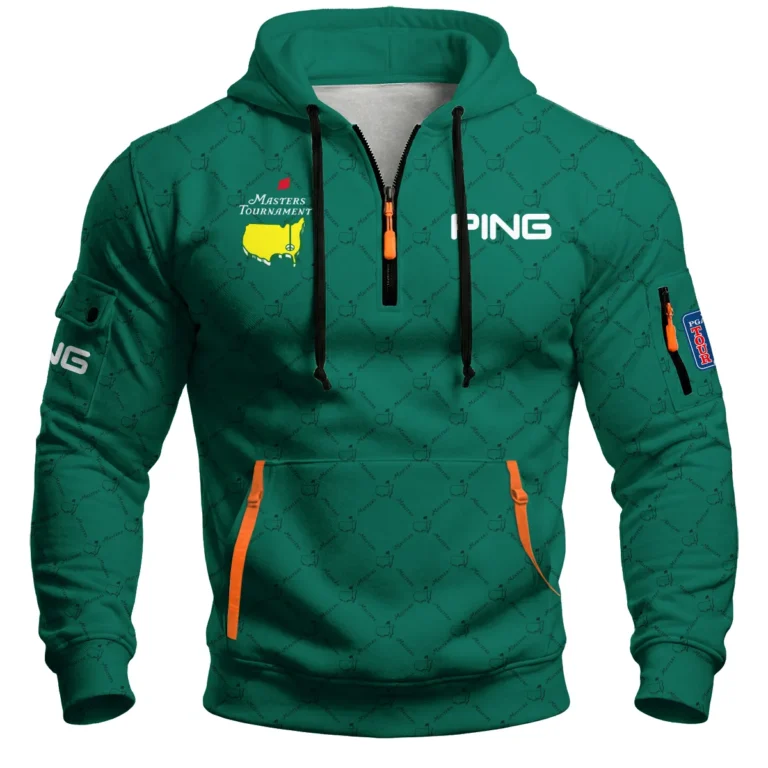 Ping Masters Tournament Hoodie Half Zipper All Over Prints QTMT060225A1PI-HDF