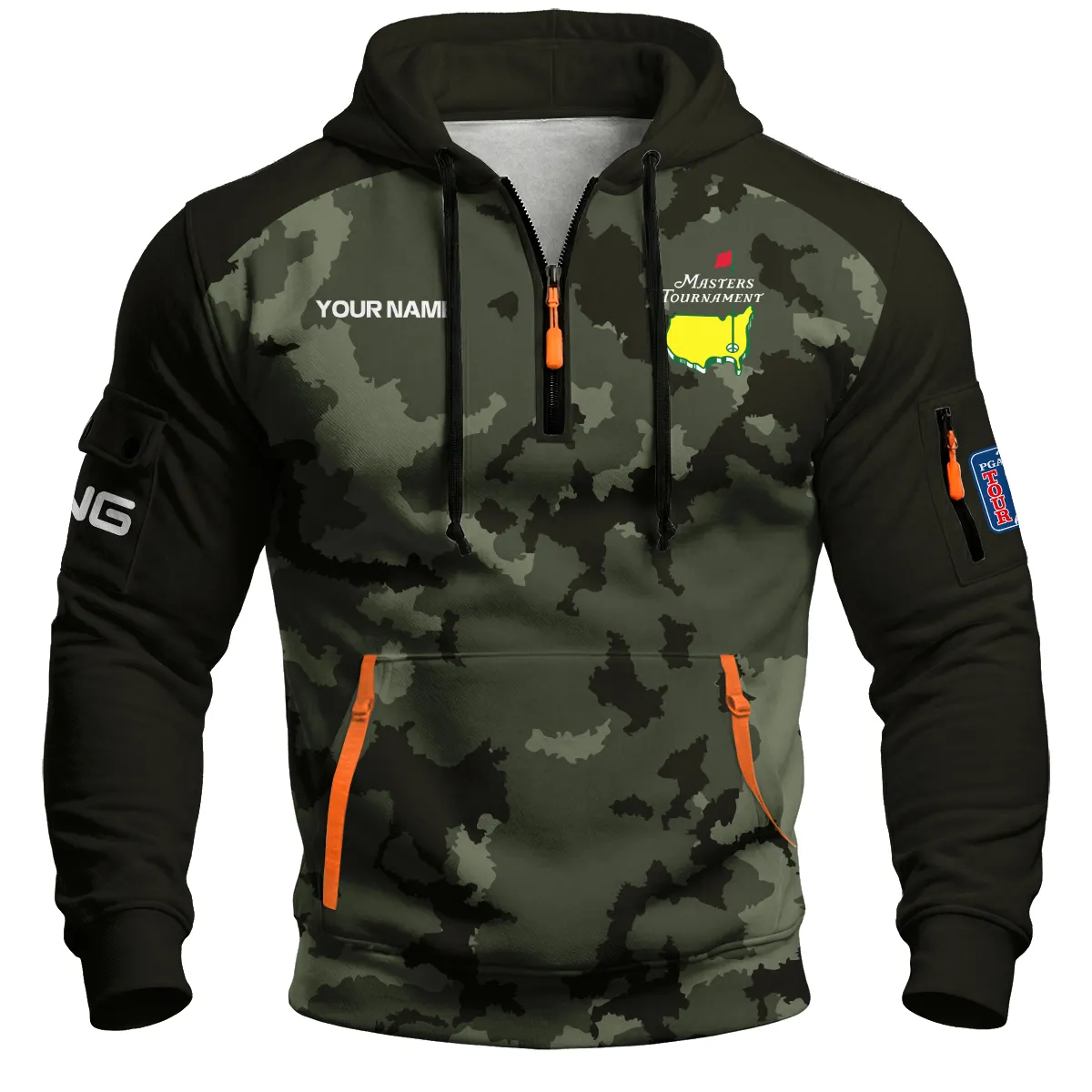 Ping Masters Tournament Hoodie Half Zipper All Over Prints QTMT090226A1PI-HDF