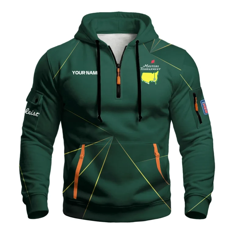 Masters Tournament Titleist Hoodie Half Zipper All Over Prints QTMT240225A2TL-HDF