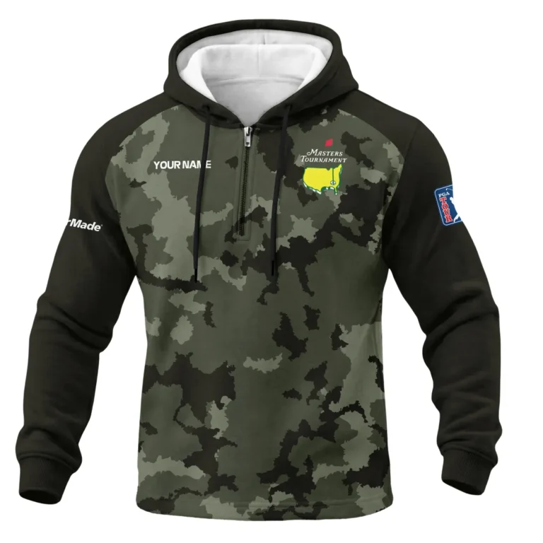 TaylorMade Masters Tournament 1/4 Zipper Hoodie All Over Prints QTMT090226A1TM-1/4HD