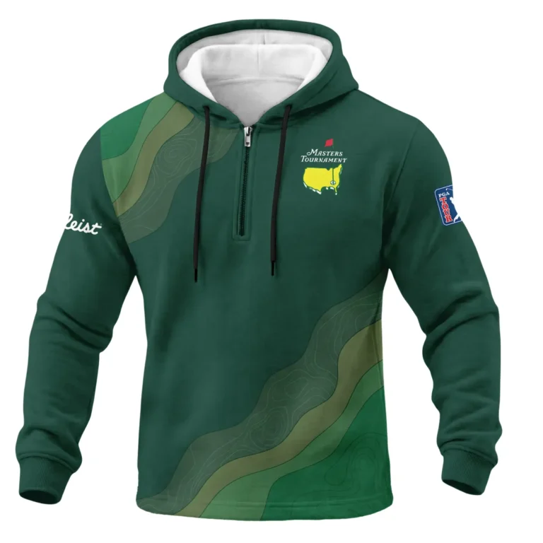 Masters Tournament Titleist 1/4 Zipper Hoodie All Over Prints QTMT240225A1TL-1/4HD