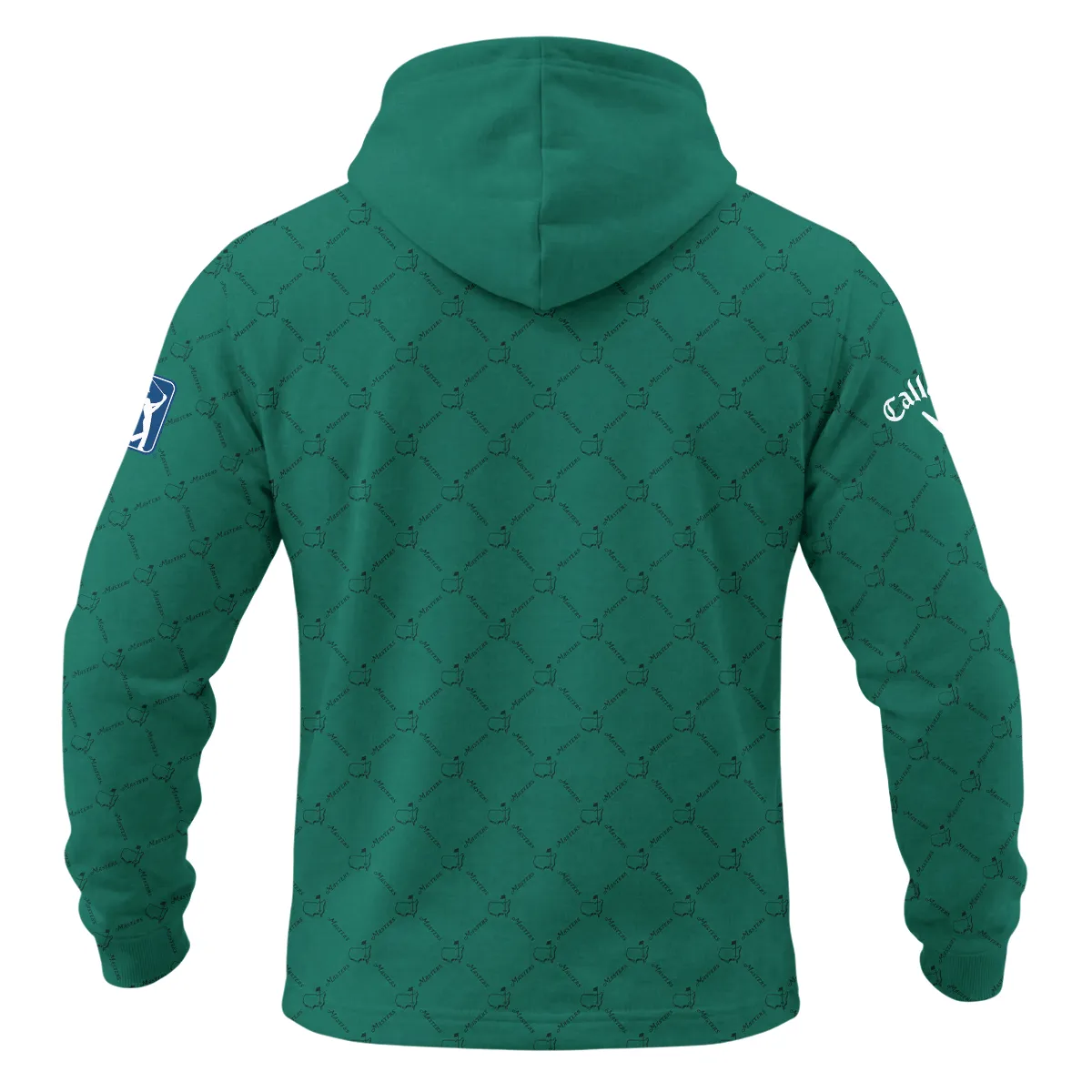 Callaway Masters Tournament 1/4 Zipper Hoodie All Over Prints QTMT060225A1CLW-1/4HD - Image 2