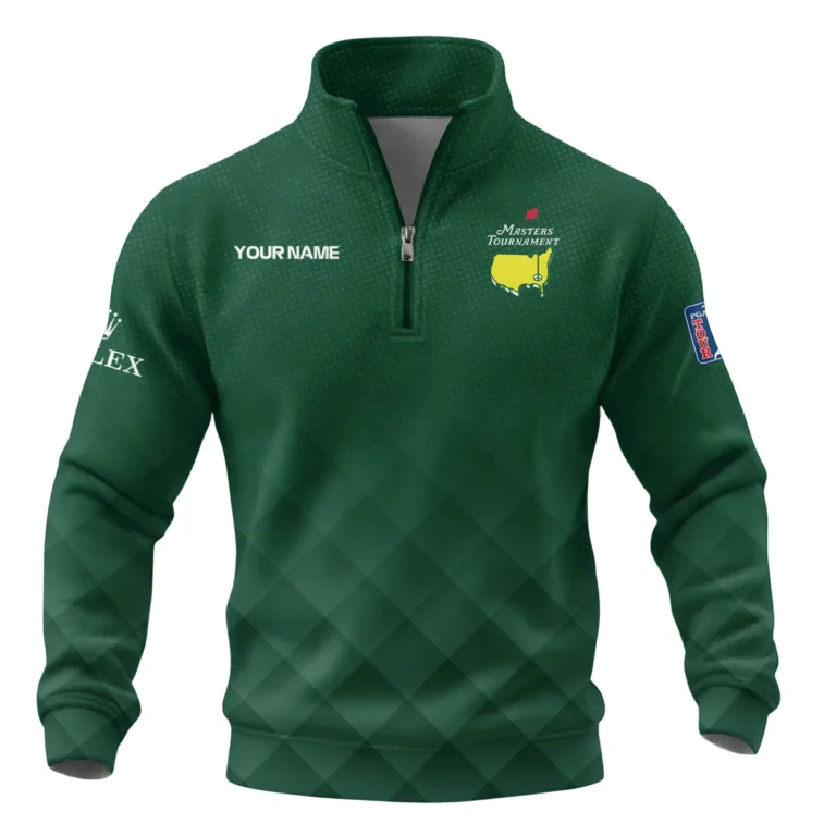 Rolex Masters Tournament Casual Quarter Zip Sweatshirt Long Sleeve QTMT250225A1ROX