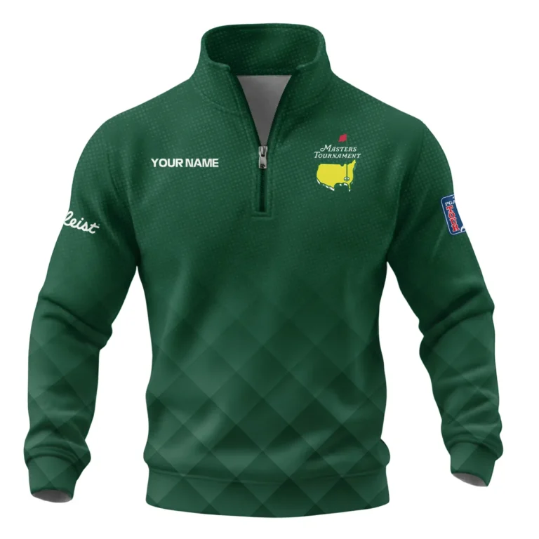 Masters Tournament Titleist Casual Quarter Zip Sweatshirt Long Sleeve QTMT250225A1TL