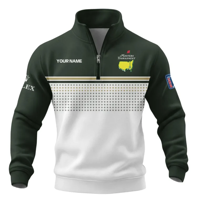 Rolex Masters Tournament Casual Quarter Zip Sweatshirt Long Sleeve QTMT250225A2ROX