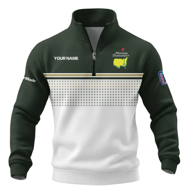 TaylorMade Masters Tournament Casual Quarter Zip Sweatshirt Long Sleeve QTMT250225A2TM