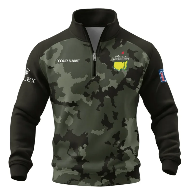 Rolex Masters Tournament Quarter Zip Sweatshirt All Over Prints QTMT090226A1ROX-QTZ
