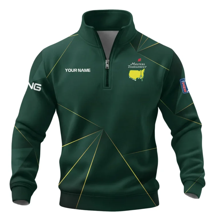 Ping Masters Tournament Quarter Zip Sweatshirt All Over Prints QTMT240225A2PI-QTZ