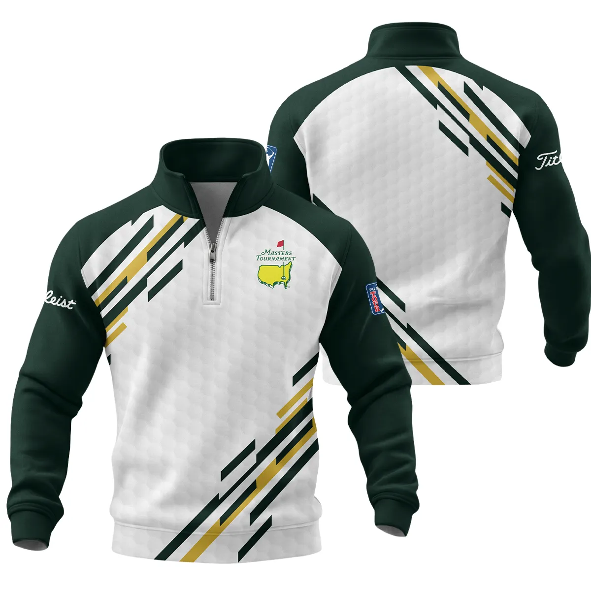 Masters Tournament Titleist Quarter Zip Sweatshirt All Over Prints QTMT260225A1TL-QTZ - Image 3