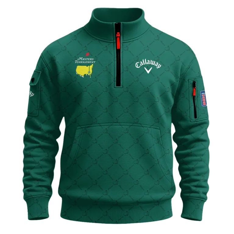 Callaway Masters Tournament Sweatshirt Zipper All Over Prints QTMT060225A1CLW-SHZ