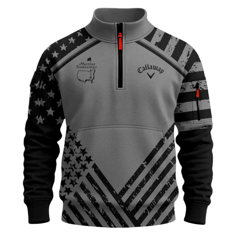 Callaway Masters Tournament Sweatshirt Zipper All Over Prints QTMT060225A2CLW-SHZ