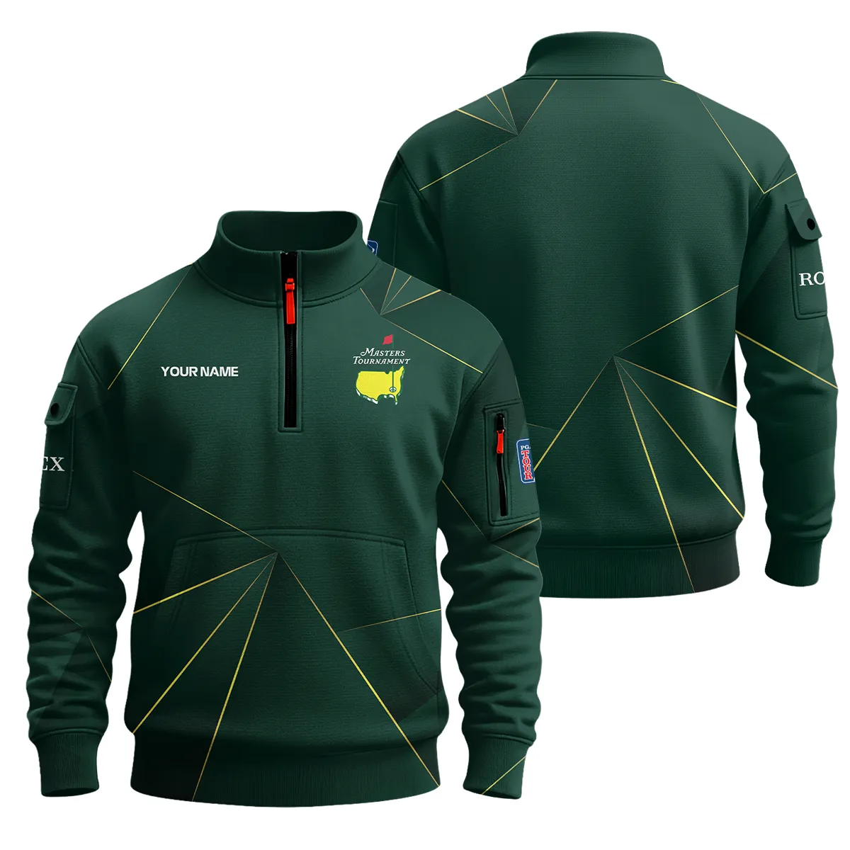 Rolex Masters Tournament Sweatshirt Zipper All Over Prints QTMT240225A2ROX-SHZ - Image 3