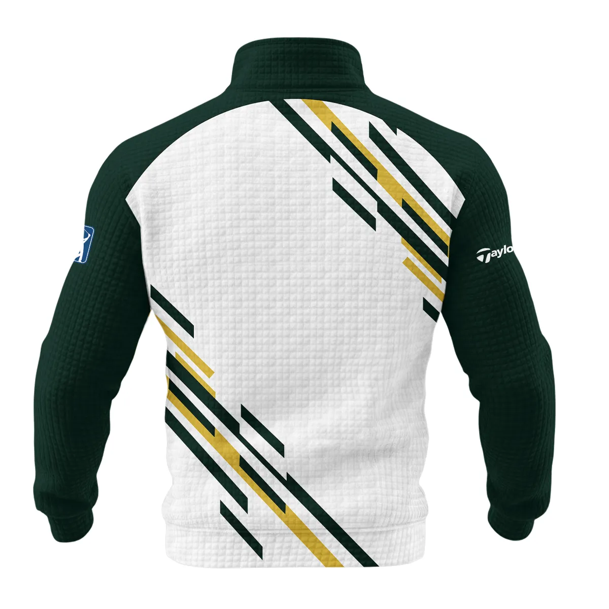 TaylorMade Masters Tournament Quarter Zip Quilted Waffle All Over Prints QTMT260225A1TM-QZW - Image 2
