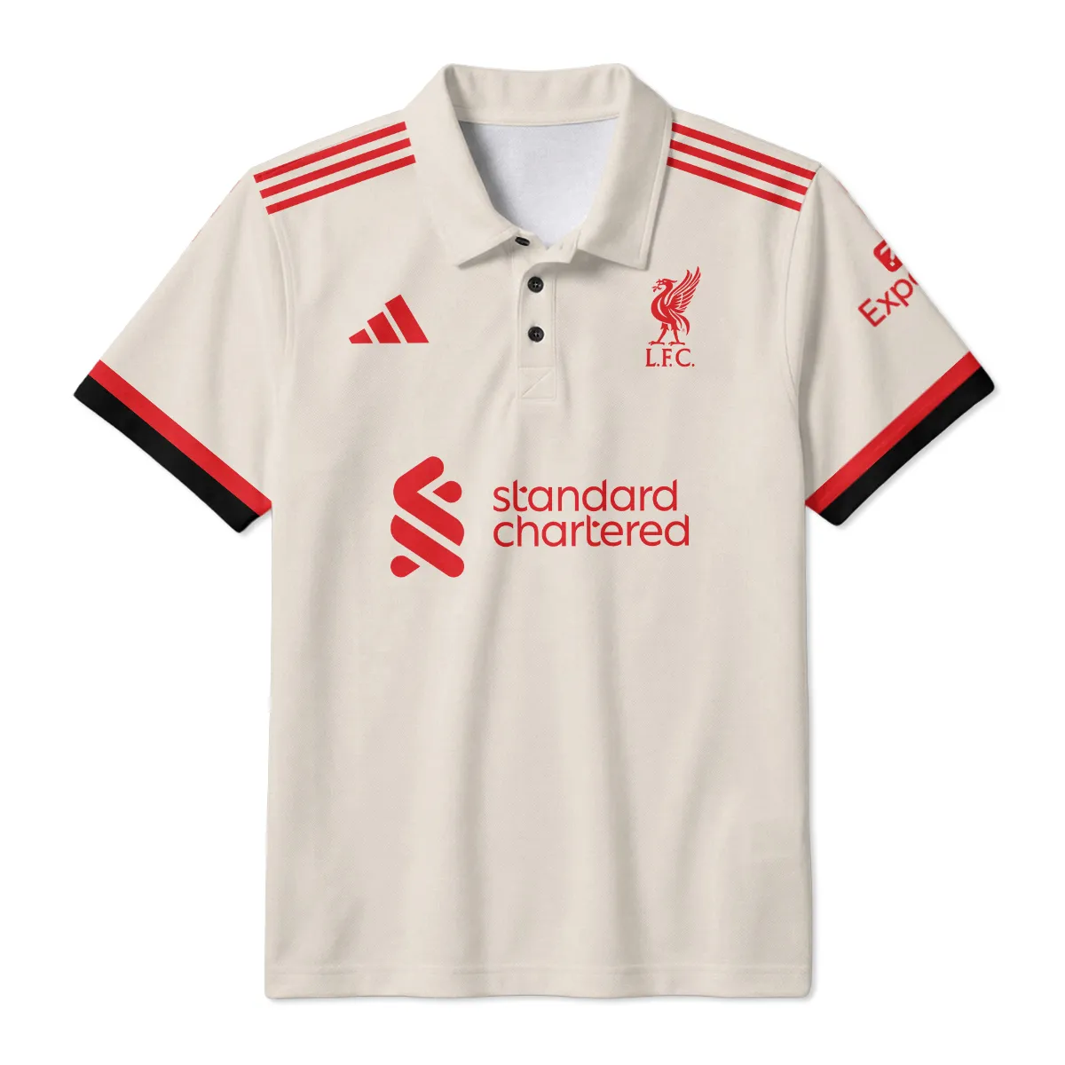 Liverpool 25/26 Away Kit Polo Shirt All Over Prints - Gift for Liverpool Fans QTLIV190326A2-PL - Image 2