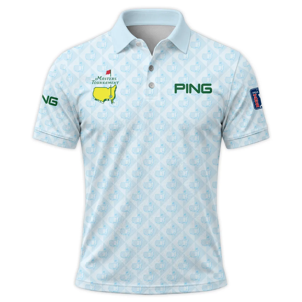 Ping Masters Tournament Polo Shirt All Over Prints QTMT070326A2PI-PL
