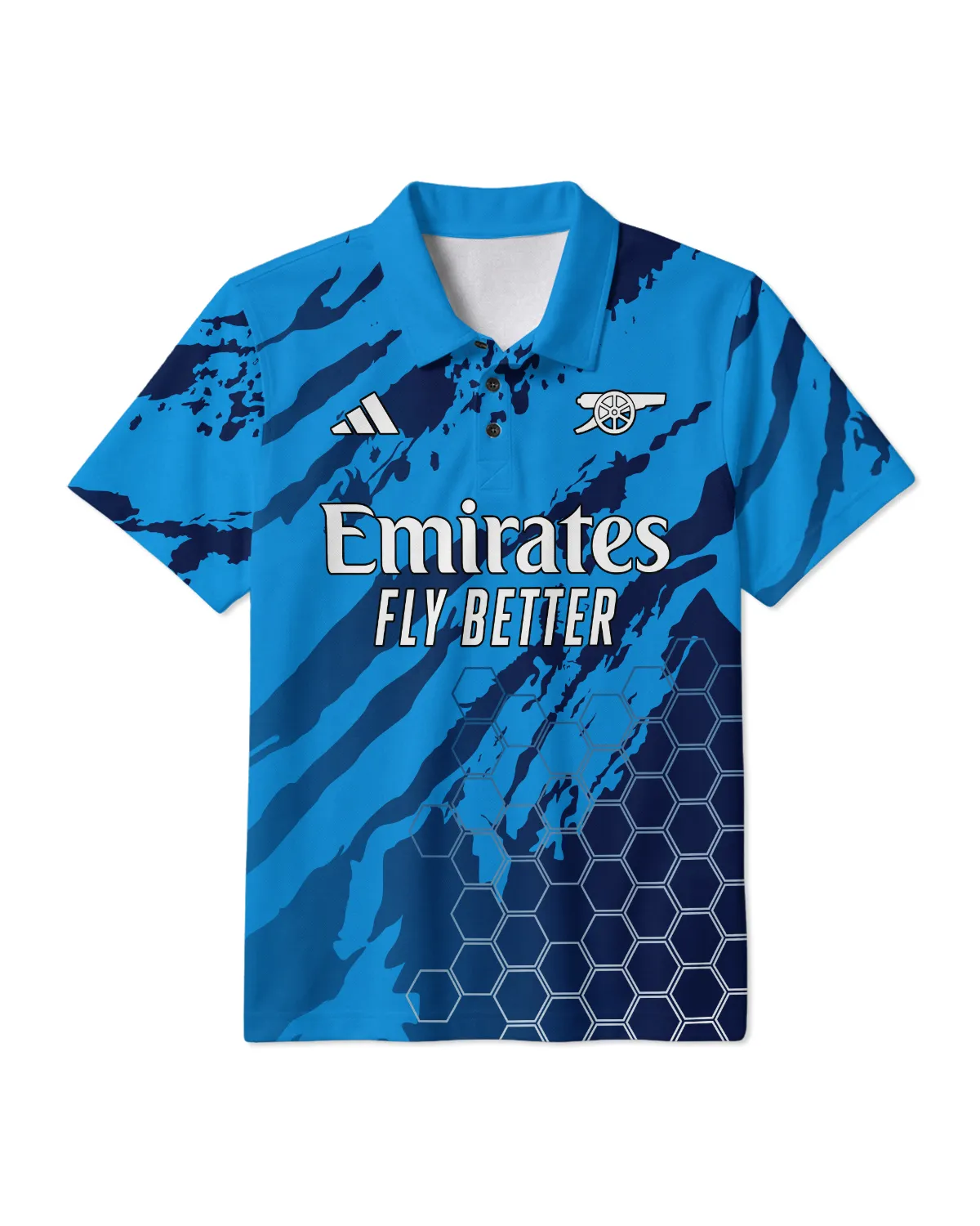 Arsenal Concept Kits Polo Shirt All Over Prints - Gift for Arsenal Fans QTVA3003ARS03-PL - Image 2