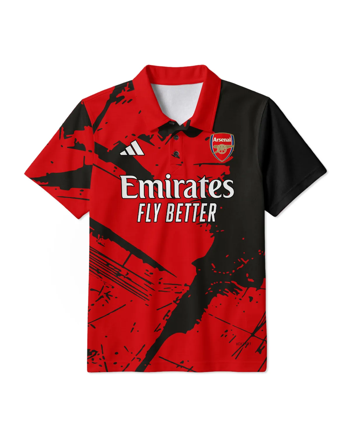 Arsenal Concept Kits Polo Shirt All Over Prints - Gift for Arsenal Fans QTVA3003ARS05-PL - Image 2