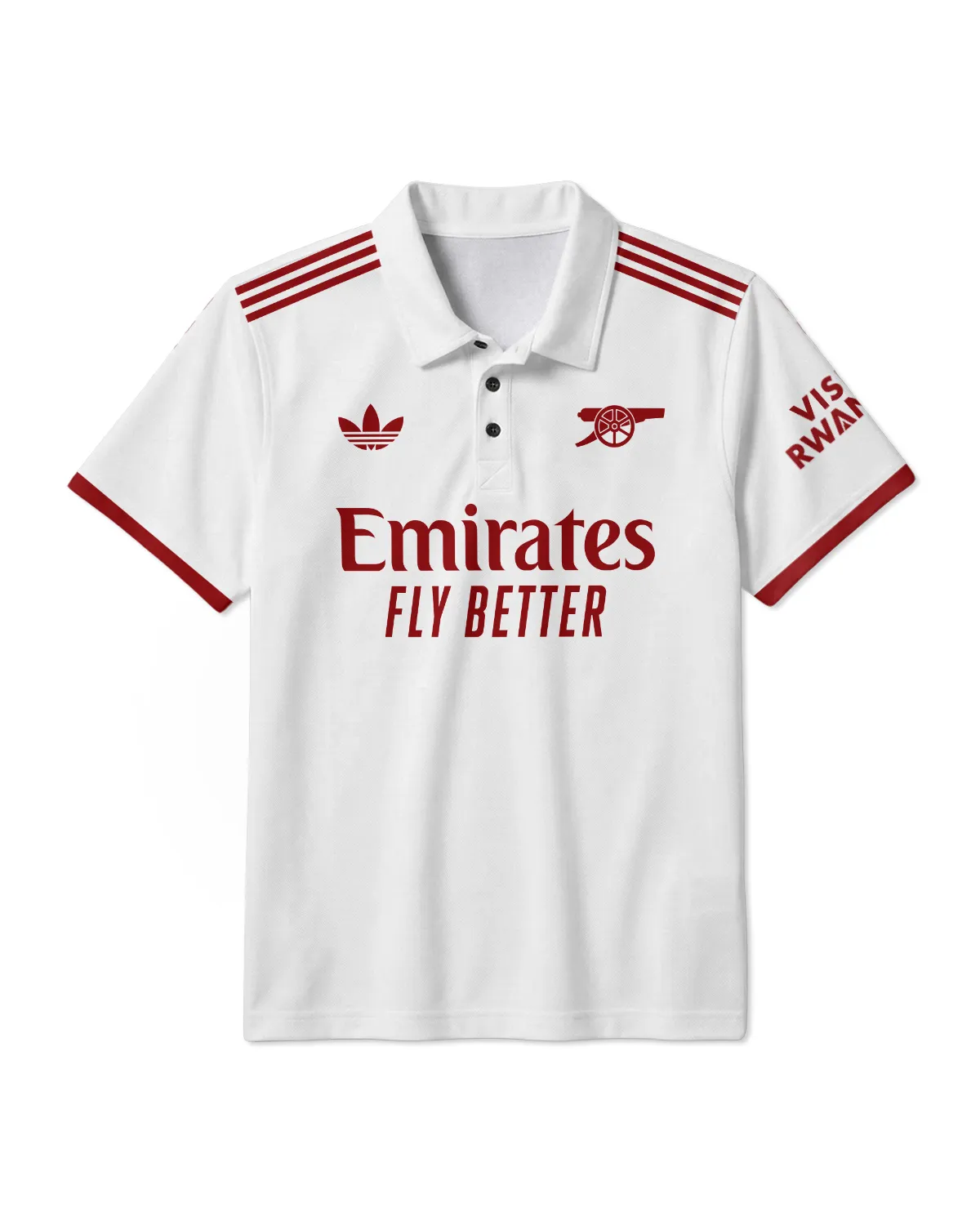 Arsenal Third Kit Polo Shirt All Over Prints - Gift for Arsenal Fans QTVA3003ARS06-PL - Image 2