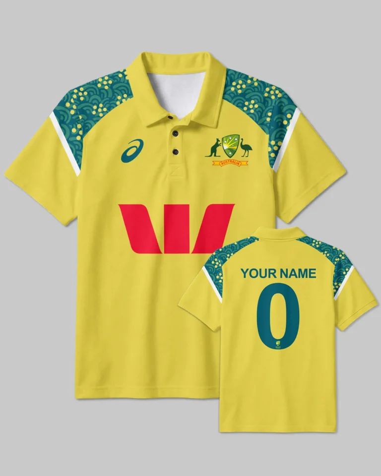 Cricket Australia ODI Mens 25/26 Polo Shirt All Over Prints - Gift for Australia Fans QTCK300326AA1-PL