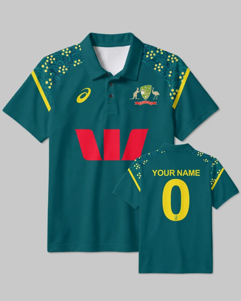 Cricket Australia T20 Mens 25/26 Polo Shirt All Over Prints - Gift for Australia Fans QTCK300326AA2-PL