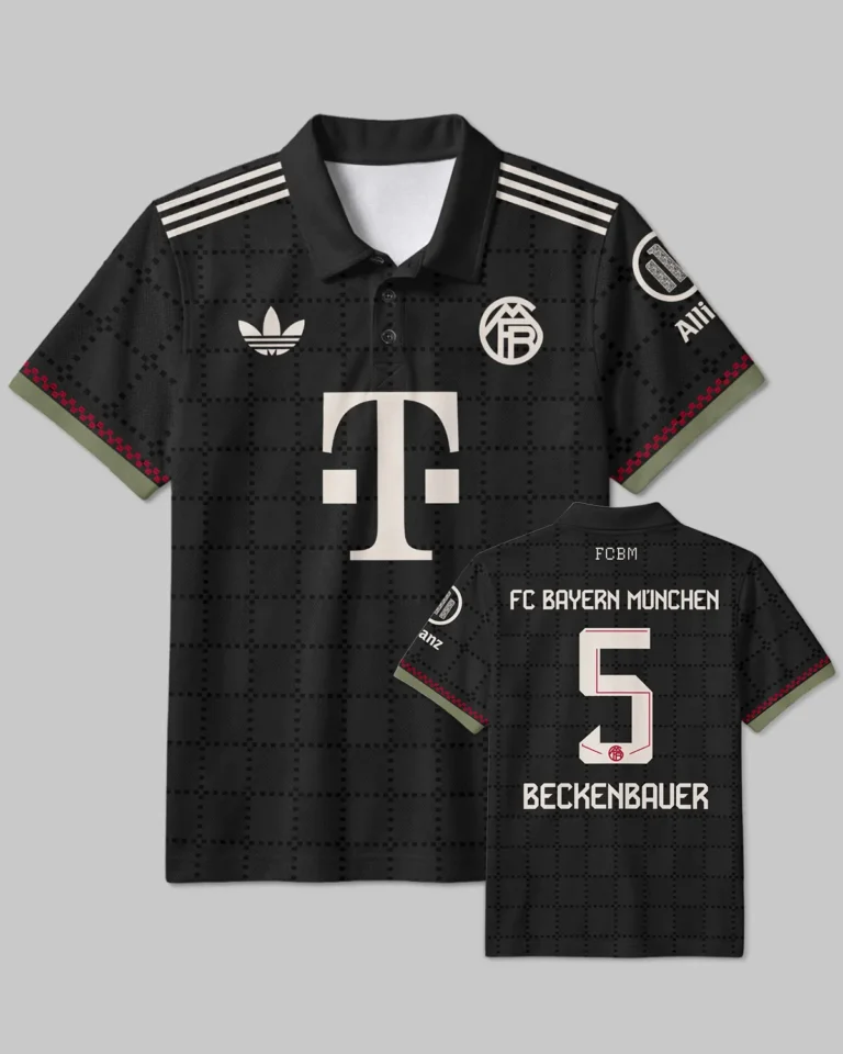 FC Bayern München Third Jersey 25/26 Polo Shirt All Over Prints - Gift for FC Bayern München Fans QTFCB310326A3-PL