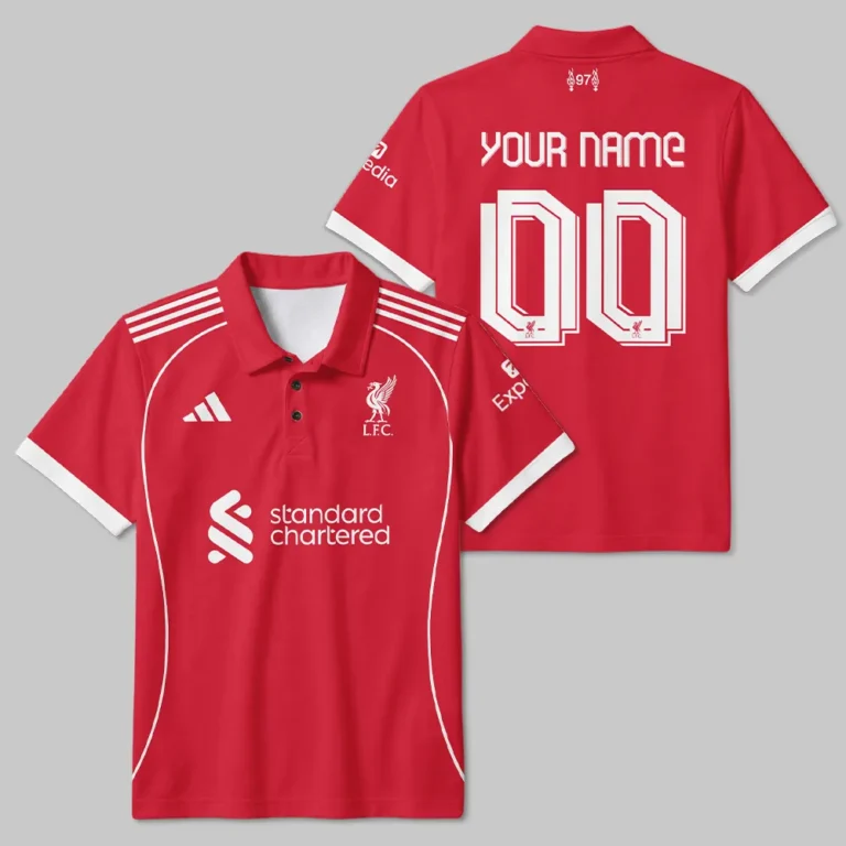 Liverpool 25/26 Home Kit Polo Shirt All Over Prints - Gift for Liverpool Fans QTLIV190326A1-PL