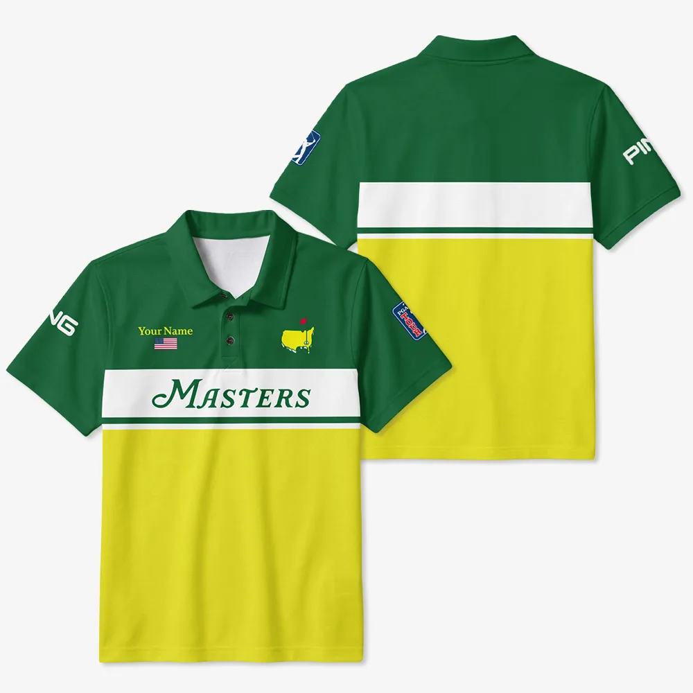 Ping Masters Tournament Polo Shirt All Over Prints QTMT100325A1PI-PL - Image 3