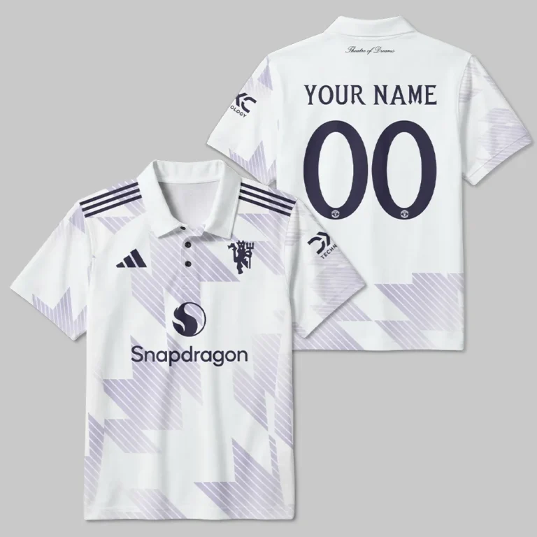 Manchester United 25/26 Away Kit Polo Shirt All Over Prints - Gift for Manchester United Fans QTMUN190326A2-PL