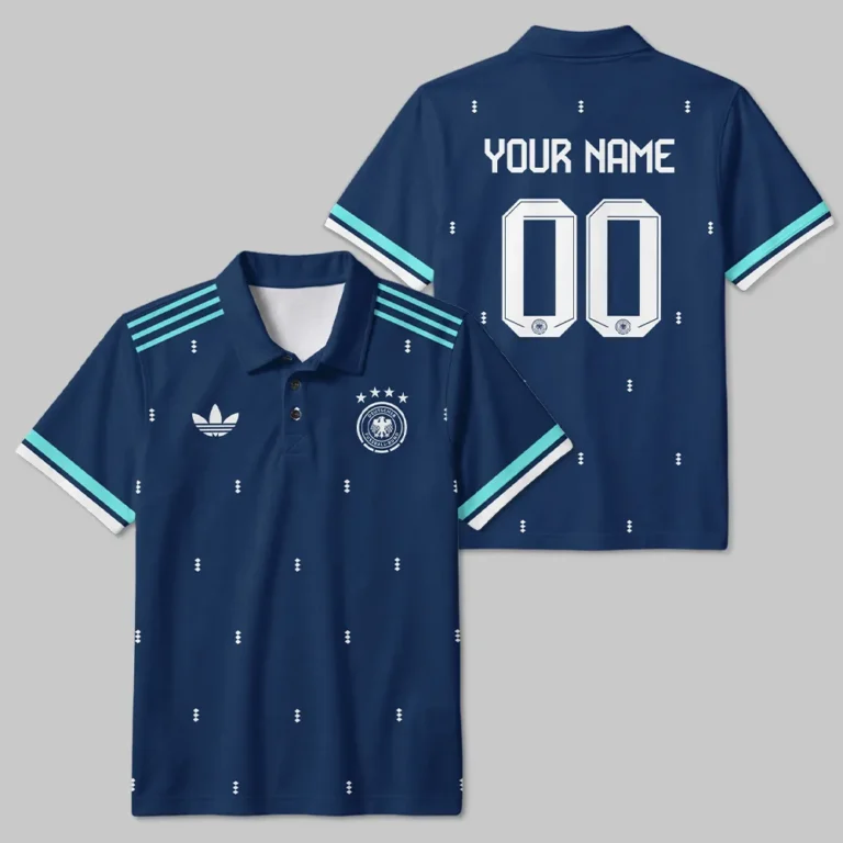 Germany 25/26 Away Kit Polo Shirt All Over Prints - Gift for Germany Fans QTVA2003GER4-PL